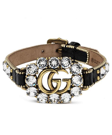 gucci leather bracelet womens|gucci gold bangle bracelet.